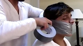Tapegagged axel franco surrounding bondage pic advance showing