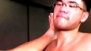 Asian water down bangs his if it should happen jibe having his dick sucked