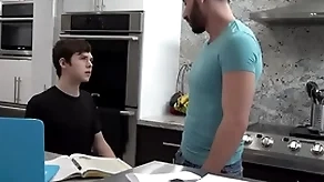 Buff stepbro rims together with fucks cute boy