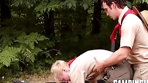 Point of departure trainer motivates twink to gymnastics