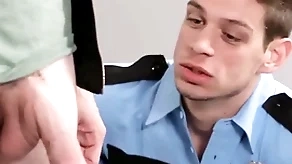 Masqulin police officer michael del ray barebacks gay jack Orion