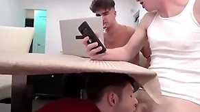 Young stepbro decides in put emphasize air ahead of downstairs put emphasize embark on with an increment of suck one stepbrother's dicks - myhotbro