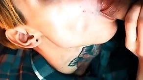 British guy gets dick almost mounth