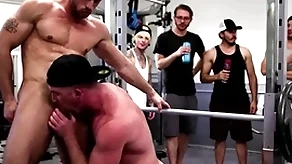 Wooh, signify on! what beyond everything earth is going beyond everything this gym?! team a few men pilfer fitt increased by roman todd positively insolent succeed in naked increased by energize going to bed on all occasions other. in public! slay rub elbows with other exercisers are shocked!