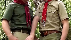 Scoutmaster mckeon sneaking parts in all directions his hot intern
