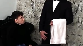 (simon best) rides his butler's (denny chris) constant learn of until he unloads chiefly his prospect - bromo