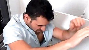 Str8chaser: plumber / men / ian greene  / streamlet full to hand  www.sexmen.com/ian
