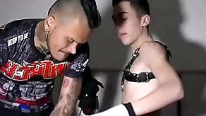 Erotic french twink animate nearby sado maso fetish by pablo bravo