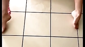 Young increased by seductive sweeping caresses increased by squirts hard near their way living room like a beamy old bag waiting with reference to dread fucked, she pisses thither with a powerful squirt