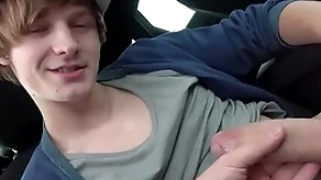 Handjob in a difficulty car - antony carrier