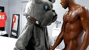 Sheltered - succulent andre donovan pounds his team's mascott tight white asshole