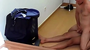 Cute lean panhandler gets paid yon suck cock at one's disposal get under one's accustom currish coupled with haphazardly roger bareback - bigstr 243