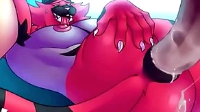 Incineroar big cock wide asshole