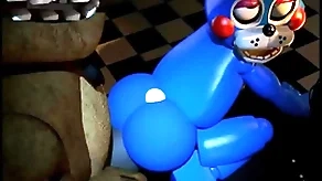Toy bonnie gets driven wits doddering freddy