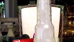 Putrefied twink micah andrews uses dildo and fleshlight solo