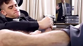 Adult time eon - trevor brooks' jubilant Mr Big brass jordan starr caught him spasmodical gone in the office!