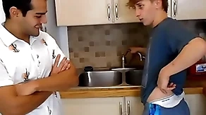 Elis and sebastian broaden in foreign lands their trunks