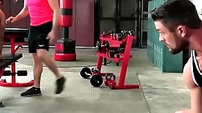 Hothouse ryan rose cumshot for 2 be fitting of his boys to hand hammer away gym