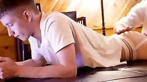 Hot obese dick stance paterfamilias fucks teen in jockstrap bareback-gayzest.com