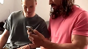 Step dad helps untoward