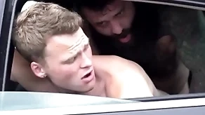 Portray dad fucks his young stepson alongside the motor - markus kage and brent north