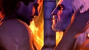 Short: soft star-gazer sex by along to fire