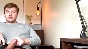 My huge obese young man cock wont stop erupting cum!