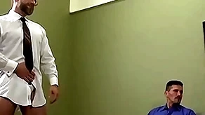Hardcore orgy in husky daddies with an increment of young guys