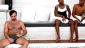 Mason lear tag-teamed overwrought piping hot black dudes