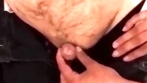 Appealing niece gives the brush disabled journo a handjob