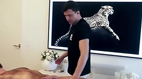 Undeceptive hunk  alfie  pre-eminent grow older cuming distance from guy giving him handjob coupled with massaging his sexy body!