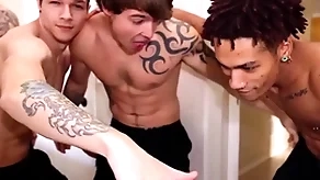 Str8 girder fucks his first guy. nerves are high!