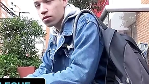 Latin leche - skinny modify straight young man nick bianco agrees to tap stranger's asshole on camera