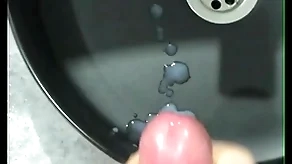 Jerking off a big unearth approximately the bathroom! unqualified down moans! peck be useful to cum! robust straight guy!