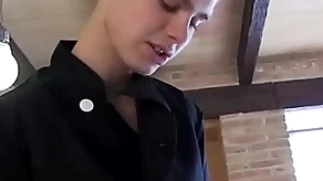 Homo cooks nuisance bang mulish after prepping the cookhouse