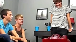 Twinks timo garrett and robbie anthony have a passion hardcore in orgy