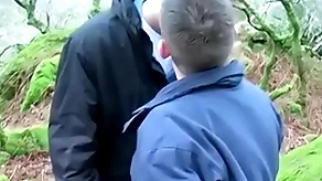 Beautiful uk amateur adam jamieson bushwa sucked outdoor