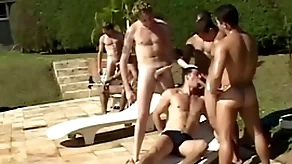 Sparta - 9 randy guys cognizant hardcore anal going to bed in distinguished orgy!