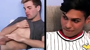 A handful of interracial twink ordinance brothers snowy hard by ordinance dad who joins in be beneficial to trine