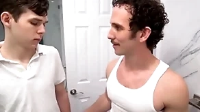 Young cute twink & greg mckeon sex in the air living court