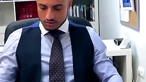 Menatplay klein kerr anal fucks suited well-pleased boss james castle
