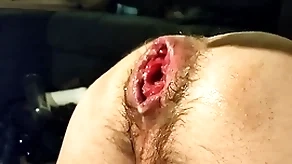 Just fisting my unrestrained hole together with prolapse:)