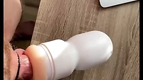 Gaiety faces masturbator